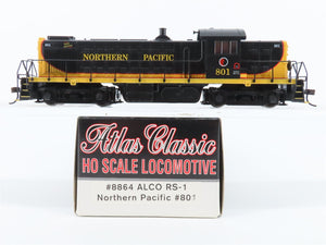 HO Scale Atlas Classic 8864 NP Northern Pacific ALCO RS-1 Diesel Locomotive #801