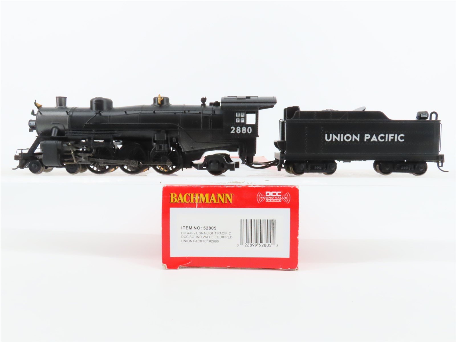 HO Bachmann 52805 UP Union Pacific USRA 4-6-2 Light Steam #2880 w/ DCC & Sound