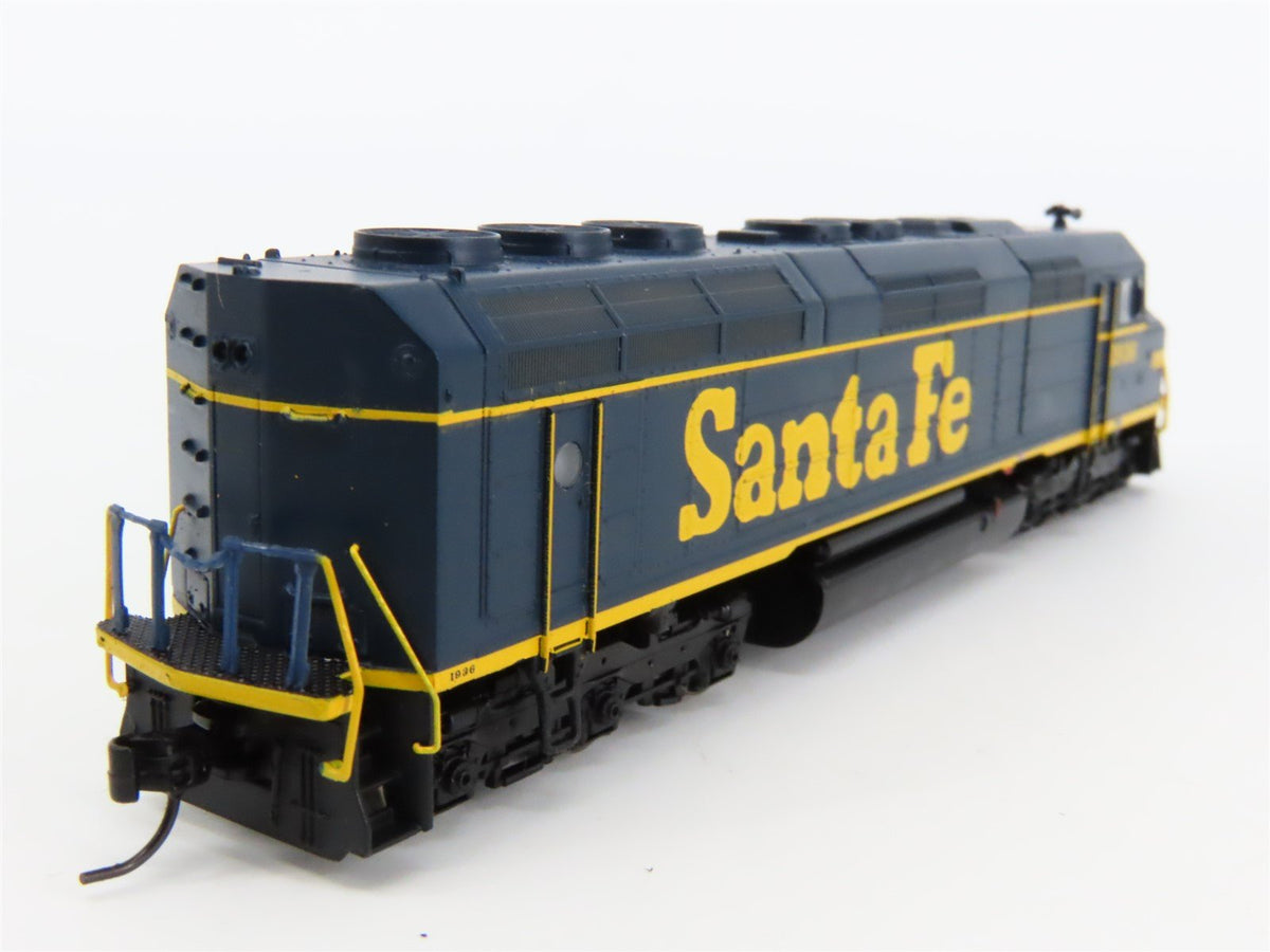 N Scale Athearn 16802 ATSF Santa Fe F45 Diesel Locomotive #1936