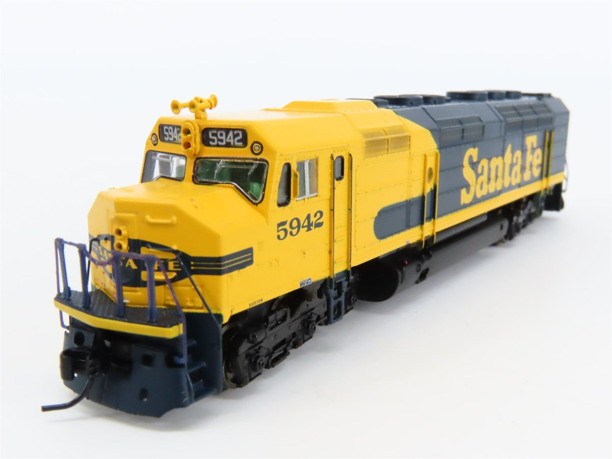 N Scale Athearn 16826 ATSF Santa Fe F45 Diesel Locomotive #5942