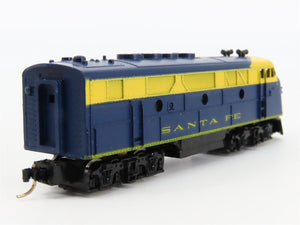 N Scale Con-Cor ATSF Santa Fe F7 A/B Diesel Locomotive Set