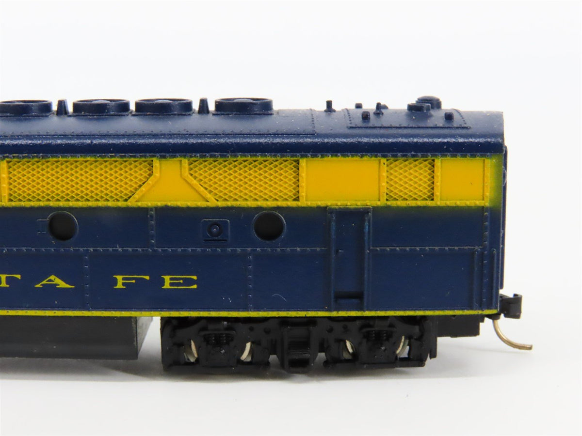 N Scale Con-Cor ATSF Santa Fe F7 A/B Diesel Locomotive Set