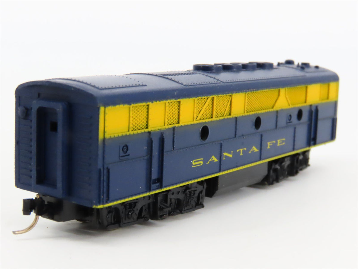 N Scale Con-Cor ATSF Santa Fe F7 A/B Diesel Locomotive Set