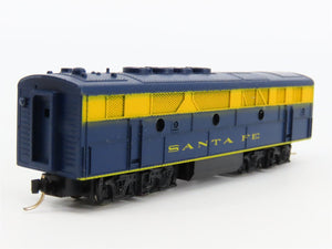 N Scale Con-Cor ATSF Santa Fe F7 A/B Diesel Locomotive Set