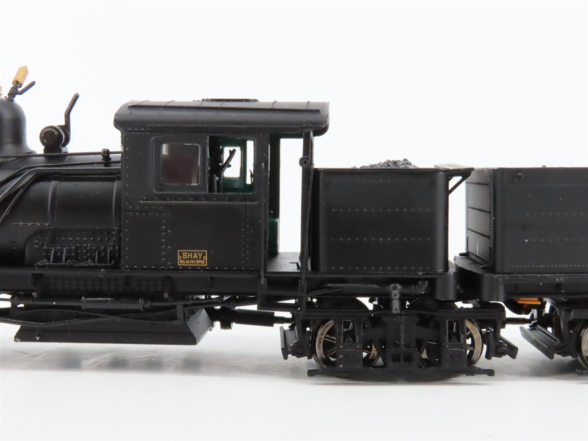 HO Scale Bachmann Spectrum 81902 Unlettered 3-Truck Shay Steam - DCC Ready