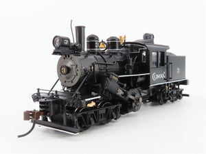 HO Scale Bachmann Spectrum 80603 Demonstrator 2-Truck Climax Steam #3 w/ DCC