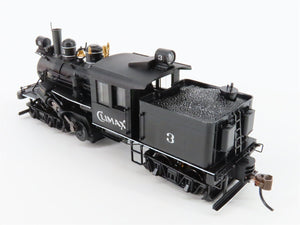 HO Scale Bachmann Spectrum 80603 Demonstrator 2-Truck Climax Steam #3 w/ DCC