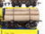 LOT of 6 HO Scale AHM/Rivarossi 6120-02 Log Cars w/ Loads