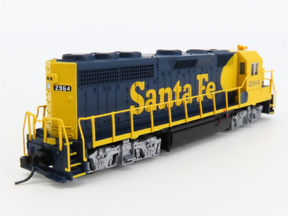 N Scale Atlas HTD-N7 ATSF Santa Fe GP40 Diesel Locomotive #2964