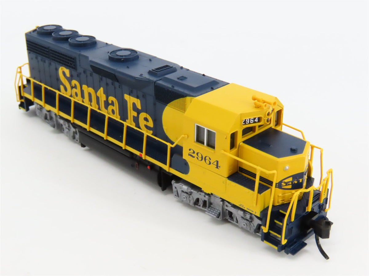 N Scale Atlas HTD-N7 ATSF Santa Fe GP40 Diesel Locomotive #2964