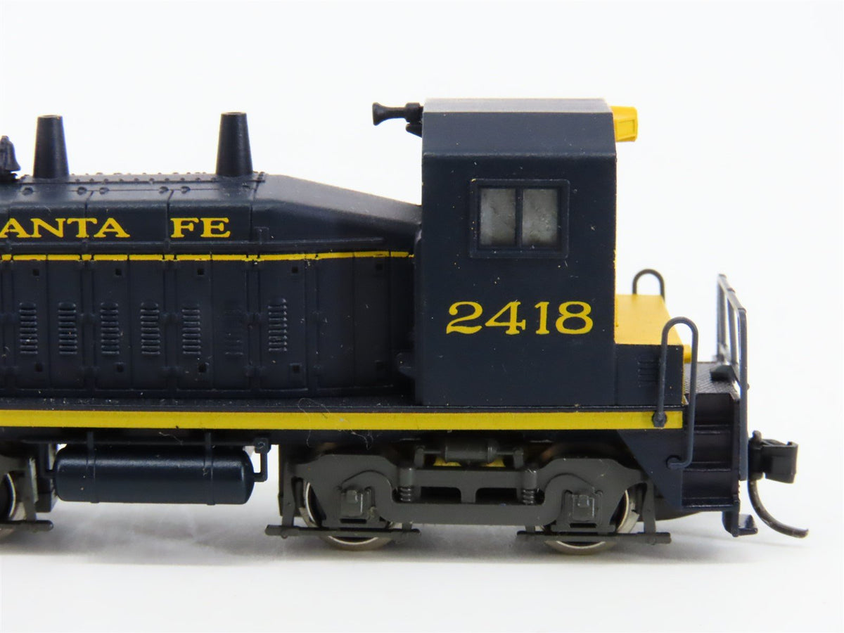 N Scale Arnold 5118 ATSF Santa Fe SW14 Diesel Locomotive #2418