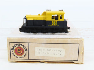 N Scale Bachmann 4792 ATSF Santa Fe 3 Axle Switcher Diesel Locomotive #32