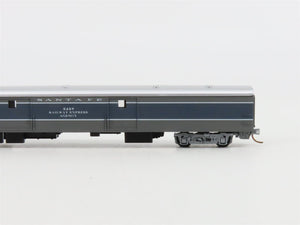 N Scale Con-Cor 0001-04082C ATSF Santa Fe Scout 85' Baggage Passenger #3437