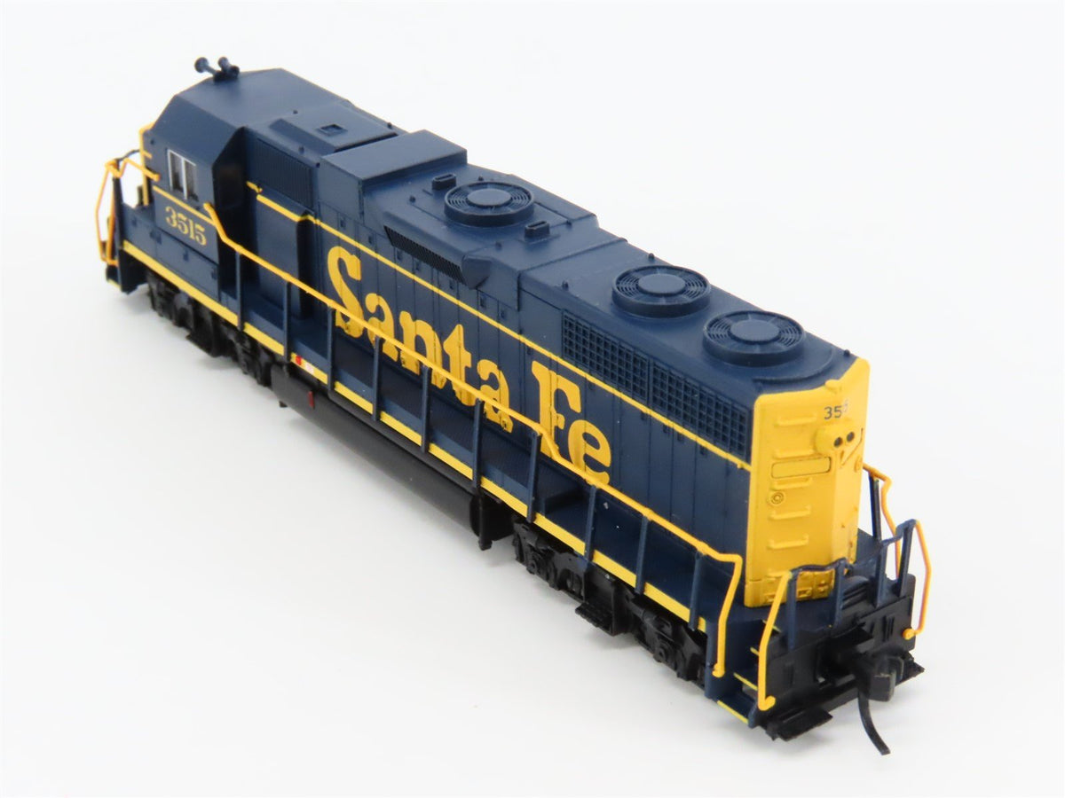 N Scale Atlas 49850 ATSF Santa Fe GP38 Diesel Locomotive #3515