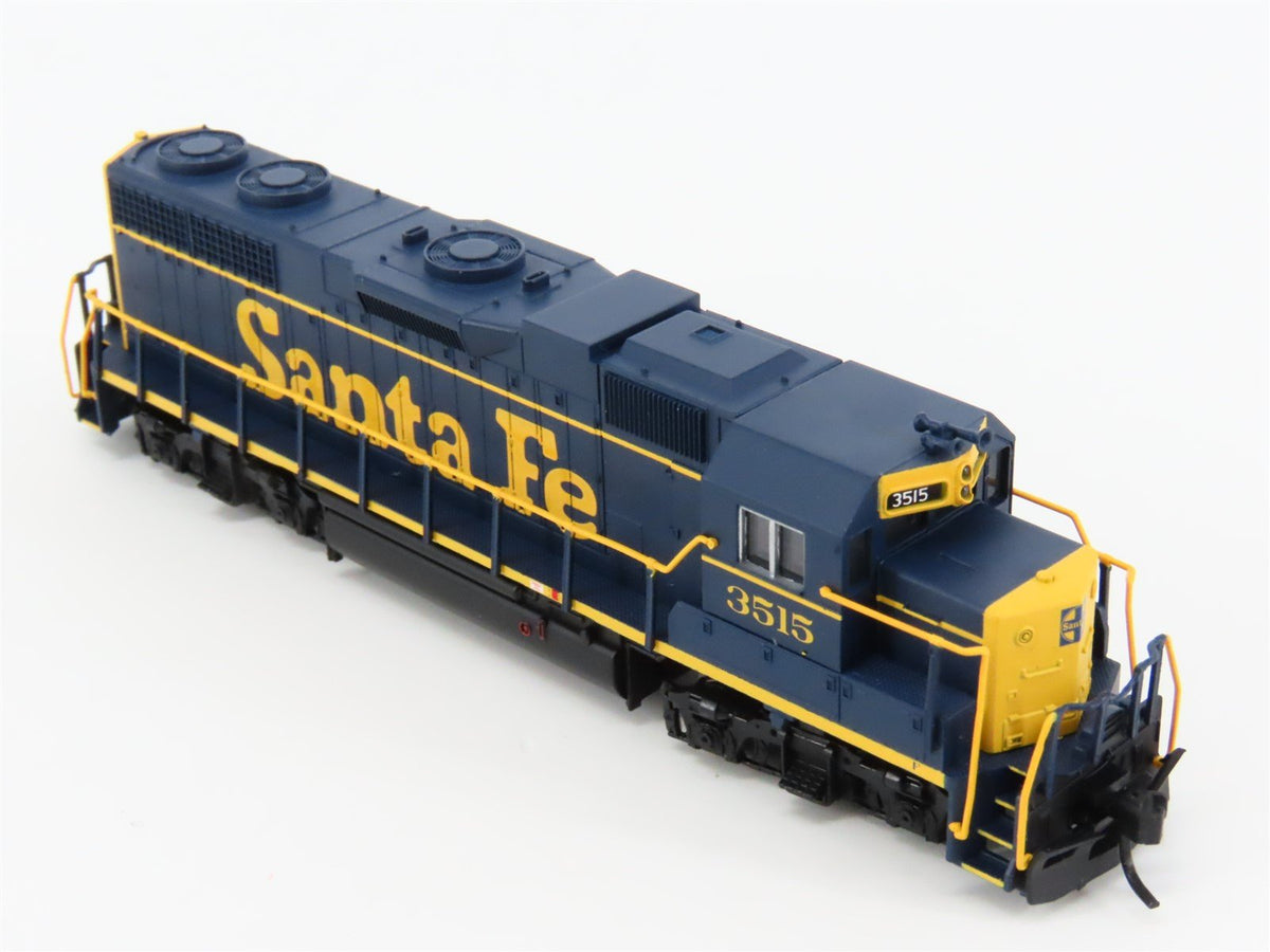 N Scale Atlas 49850 ATSF Santa Fe GP38 Diesel Locomotive #3515