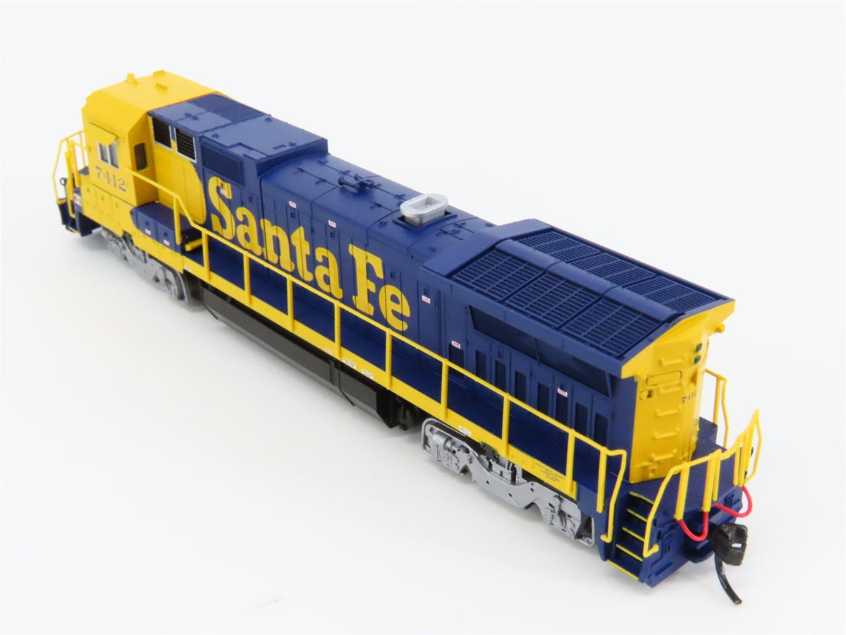 N Scale Atlas 48704 ATSF Santa Fe Dash 8-40B Diesel Locomotive #7412