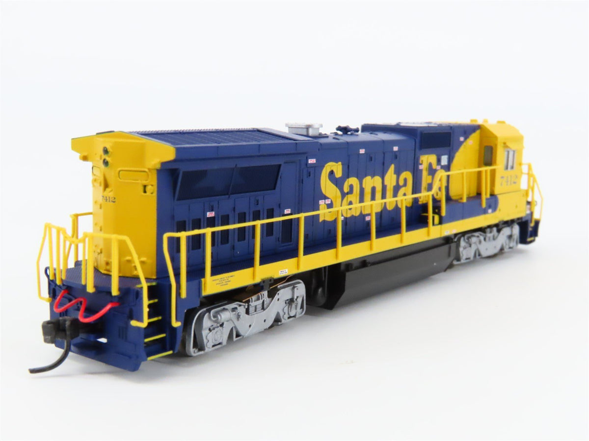 N Scale Atlas 48704 ATSF Santa Fe Dash 8-40B Diesel Locomotive #7412