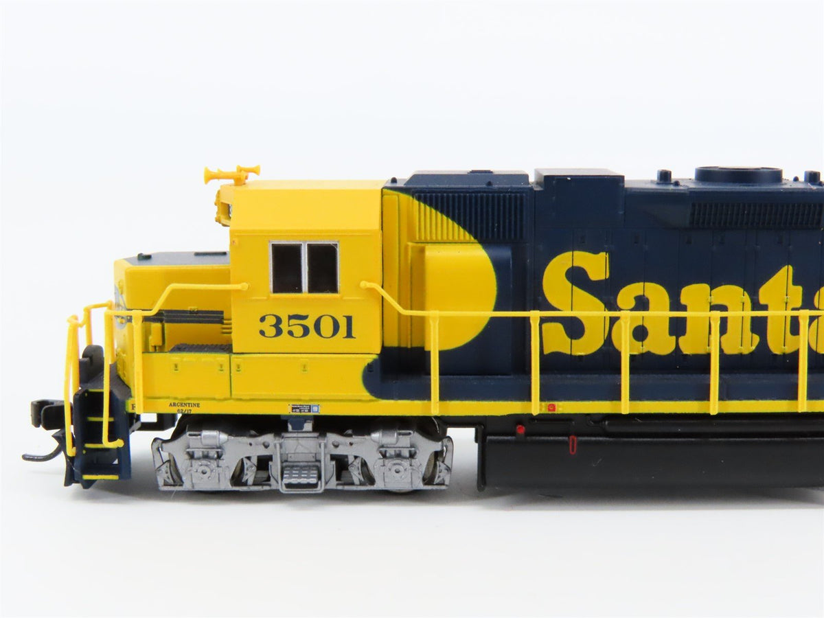 N Scale Atlas 49805 ATSF Santa Fe GP38 Diesel Locomotive #3501