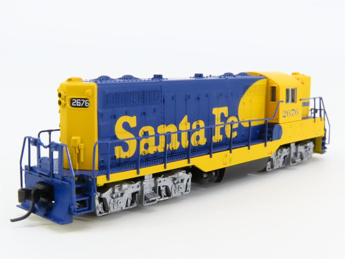 N Scale Atlas 48054 ATSF Santa Fe GP7 Phase I Diesel Locomotive #2676