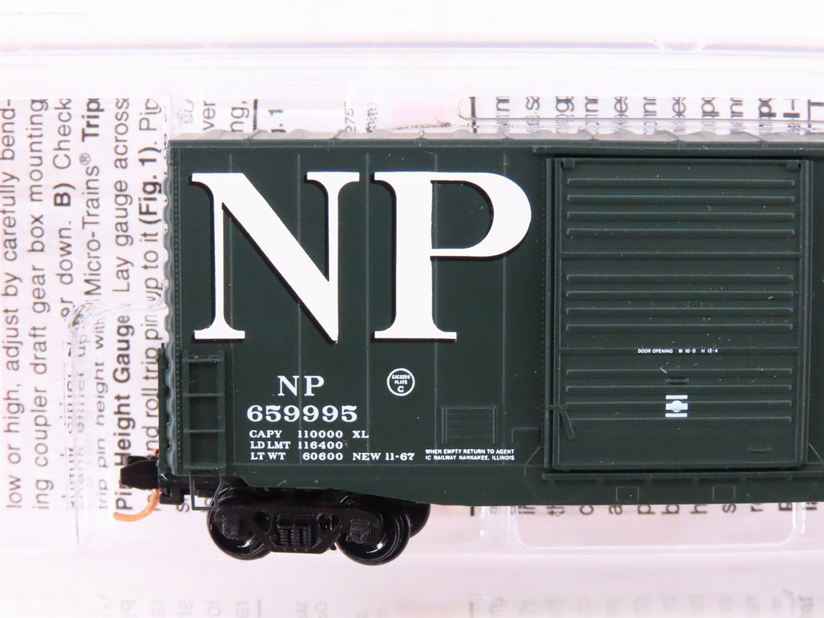 N Scale Micro-Trains MTL 10100010 NP Northern Pacific 40&#39; Box Car #659995