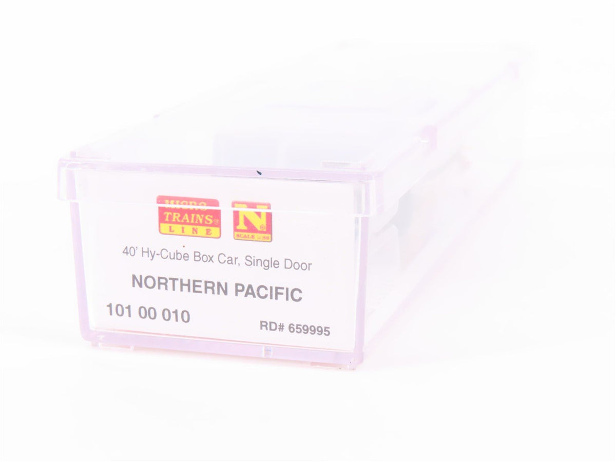 N Scale Micro-Trains MTL 10100010 NP Northern Pacific 40&#39; Box Car #659995