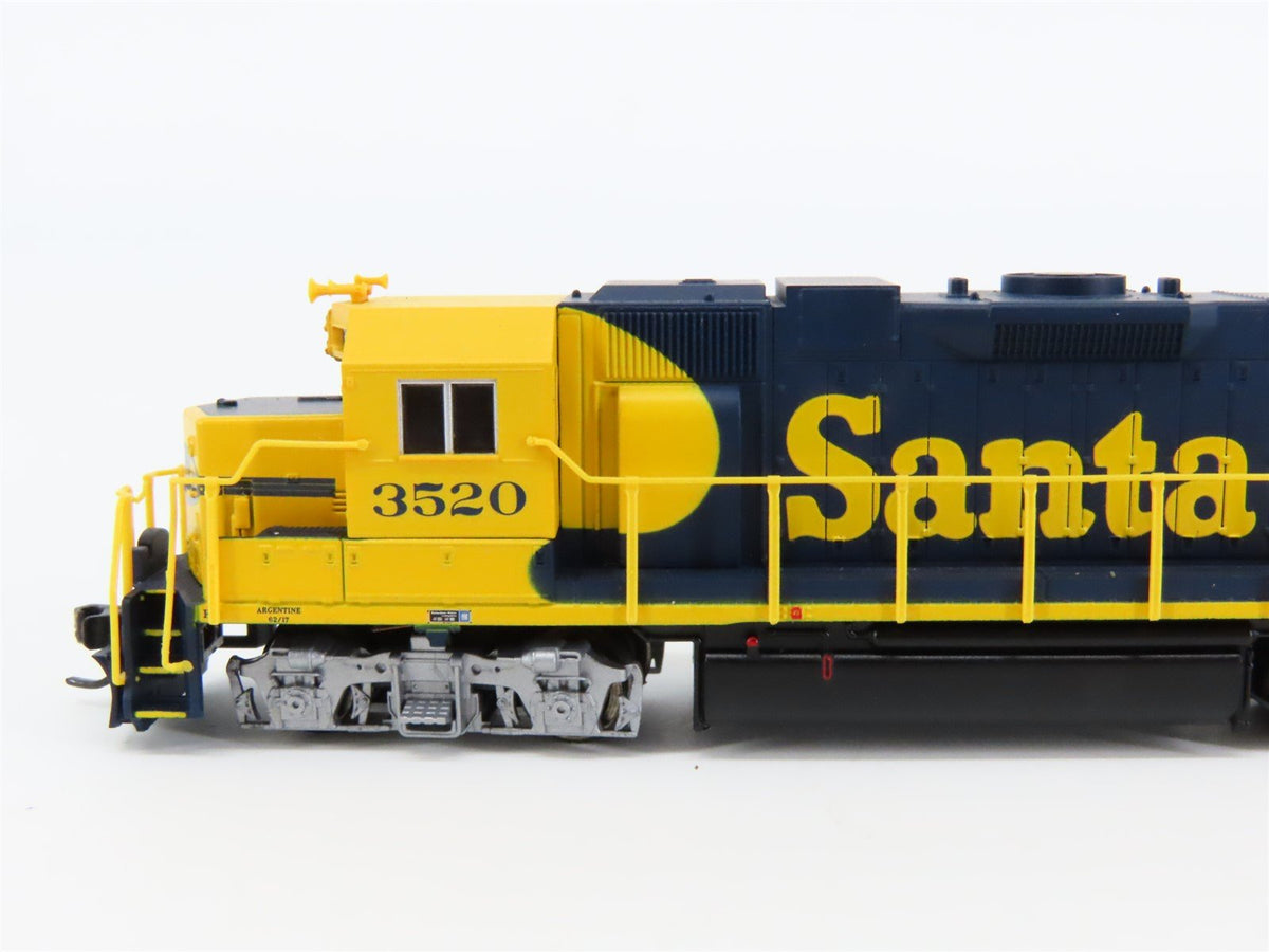 N Scale Atlas 49806 ATSF Santa Fe GP38 Diesel Locomotive #3520