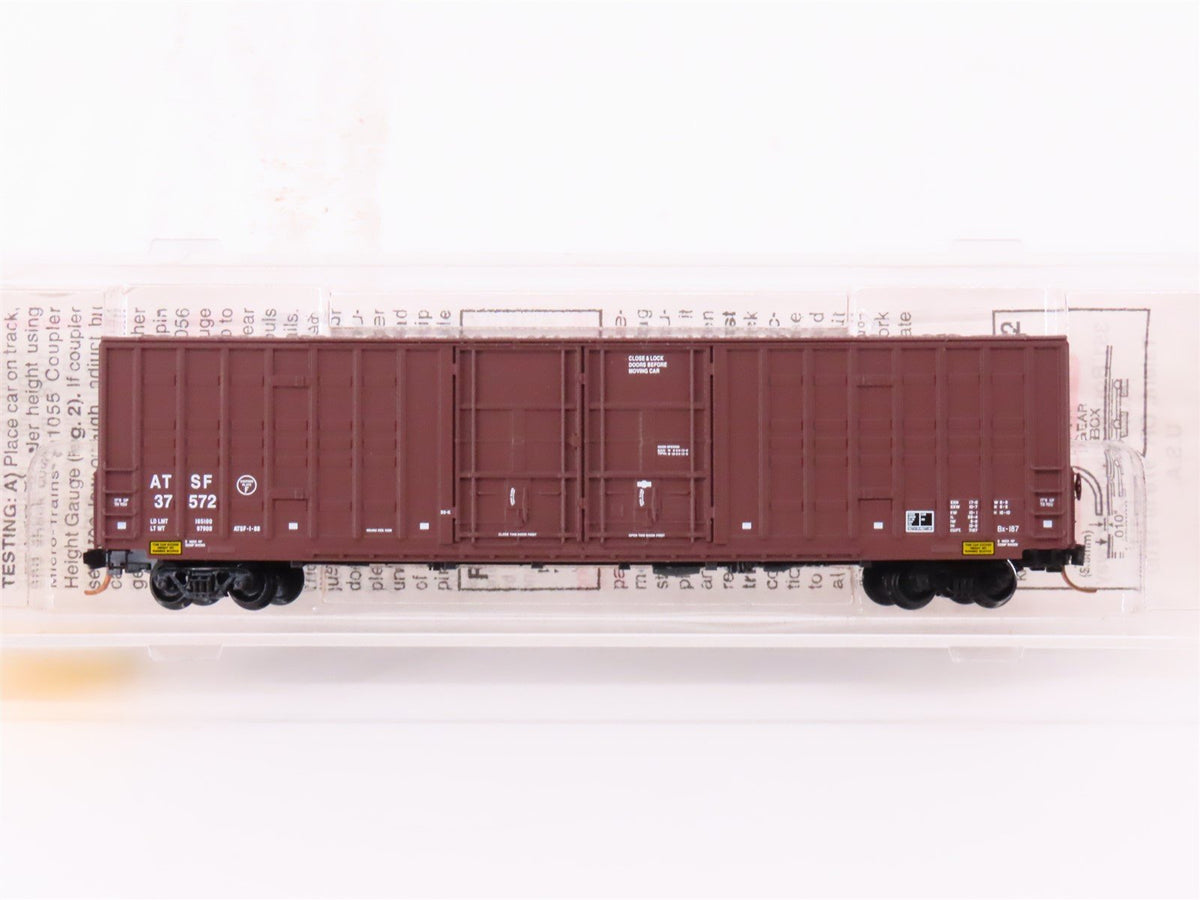 N Scale Micro-Trains MTL 103050 ATSF Santa Fe Railroad 60&#39; Box Car #37572