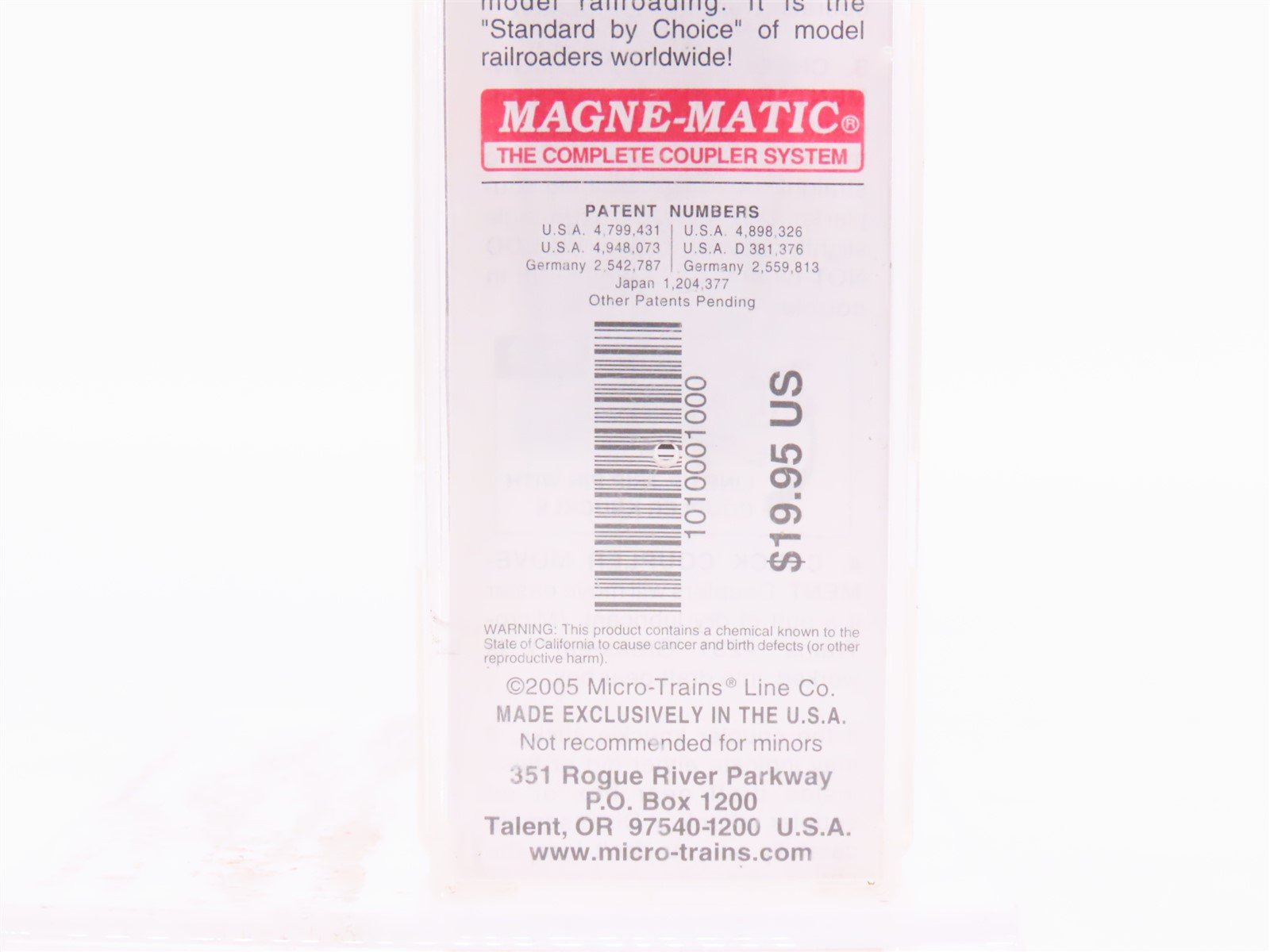 N Scale Micro-Trains MTL 10100010 NP Northern Pacific 40' Box Car #659999
