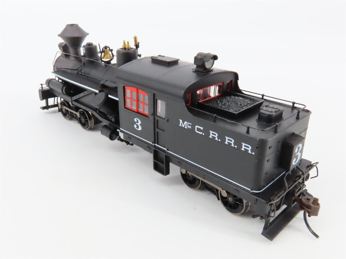 HO Scale Rivarossi R5461 MCR McCloud River 2-Truck Heisler Steam #3 - DCC Ready