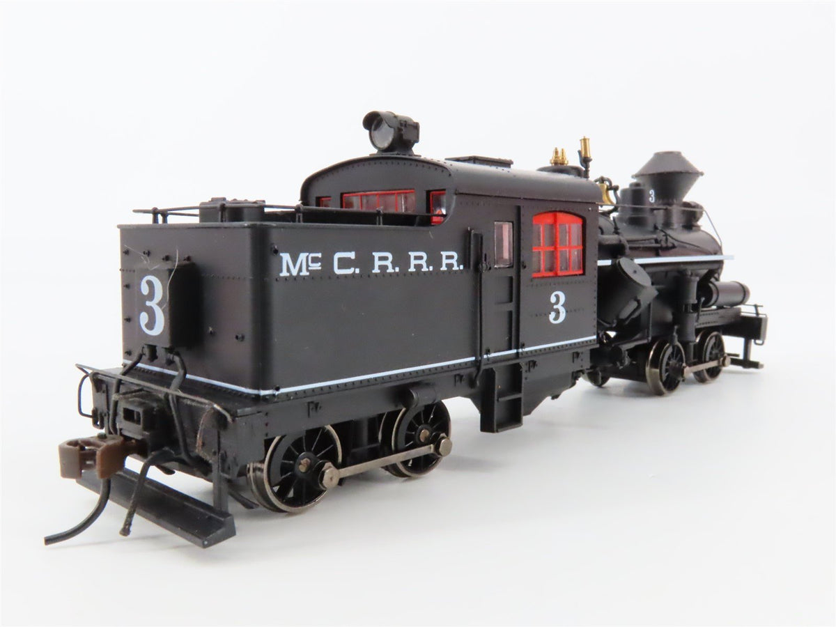 HO Scale Rivarossi R5461 MCR McCloud River 2-Truck Heisler Steam #3 - DCC Ready