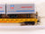 N Scale Atlas 37463 UP Union Pacific Piggyback Flat Car #59169 w/ 2 24' Trailers