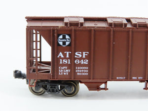 N KATO 186-0103 ATSF Santa Fe 2-Bay Covered Hoppers #181639 & #181642 - Set of 2