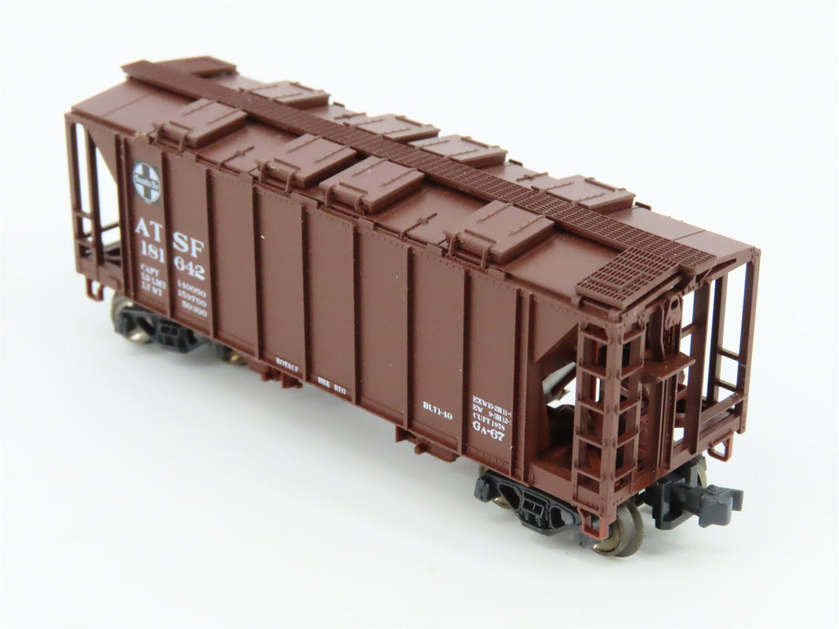 N KATO 186-0103 ATSF Santa Fe 2-Bay Covered Hoppers #181639 &amp; #181642 - Set of 2