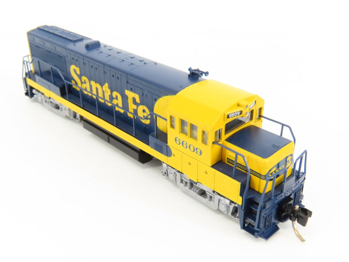 N Scale Atlas 44504 ATSF Santa Fe U25B Diesel Locomotive #6609