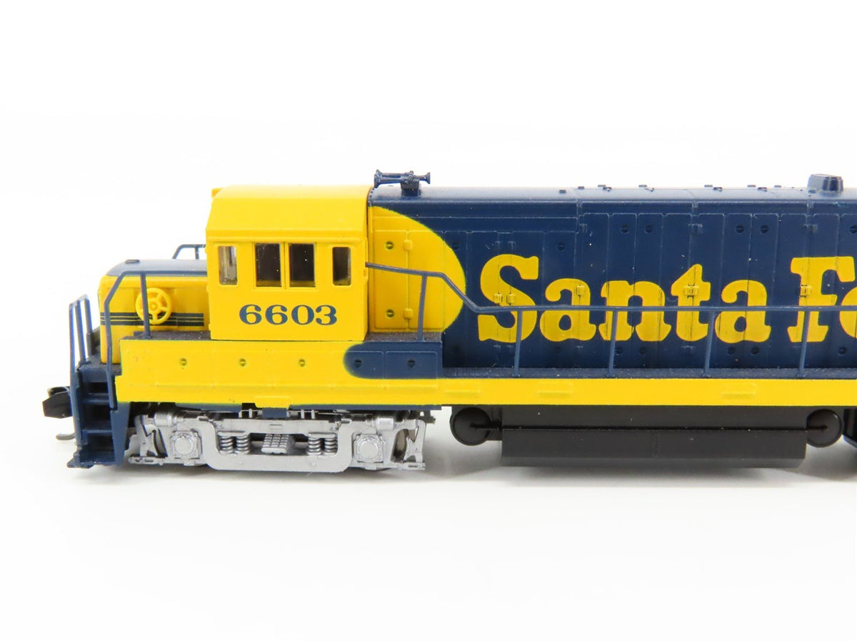 N Scale Atlas 44503 ATSF Santa Fe U25B Diesel Locomotive #6603