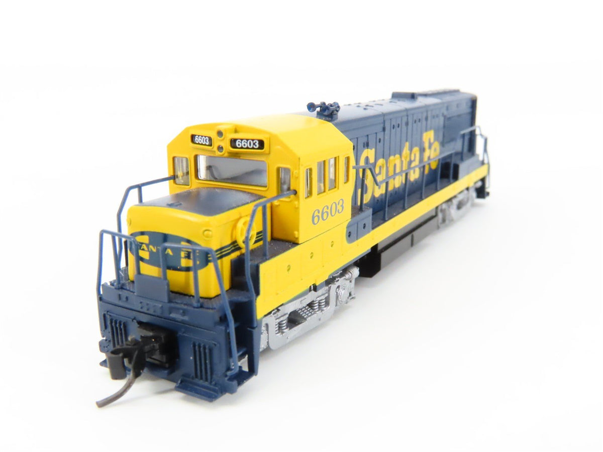 N Scale Atlas 44503 ATSF Santa Fe U25B Diesel Locomotive #6603