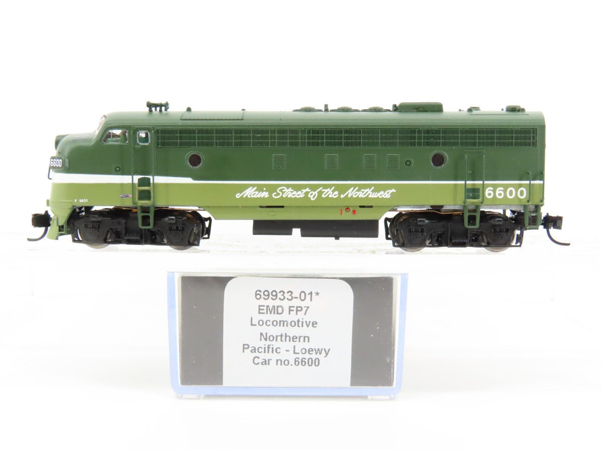 N Scale Intermountain 69933-01 NP Northern Pacific FP7A Diesel Locomotive #6600