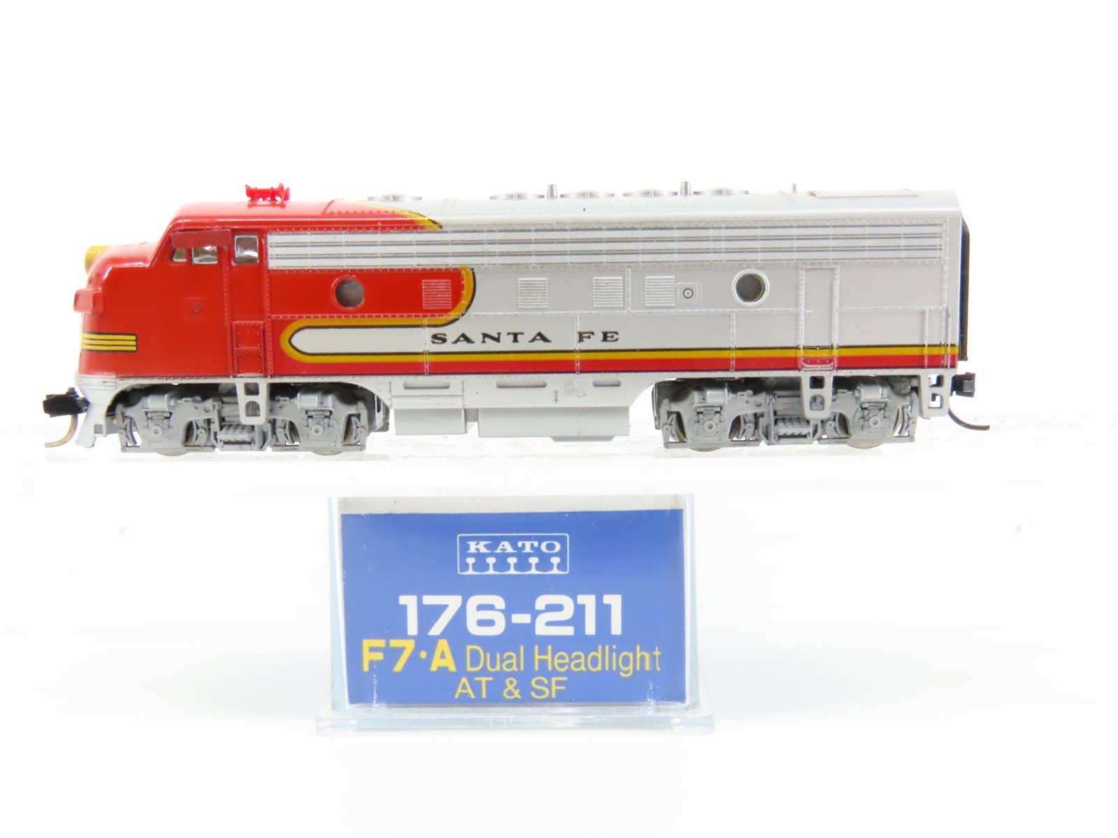 N Scale KATO 176-211 ATSF Santa Fe F7A Diesel Locomotive No#