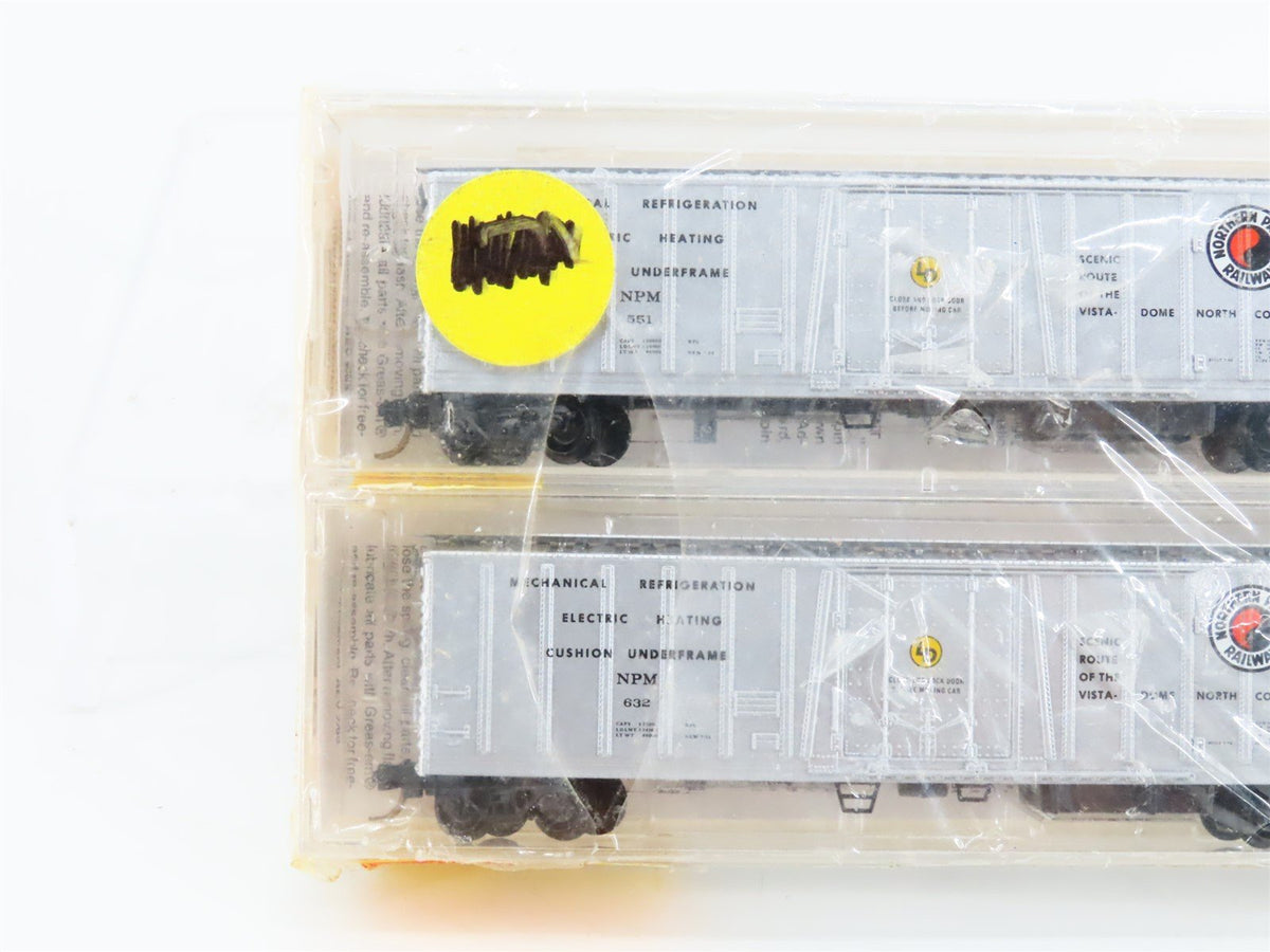 N Micro-Trains MTL 70052 NPM Northern Pacific Mechanical Reefers - Sealed 2-Pack