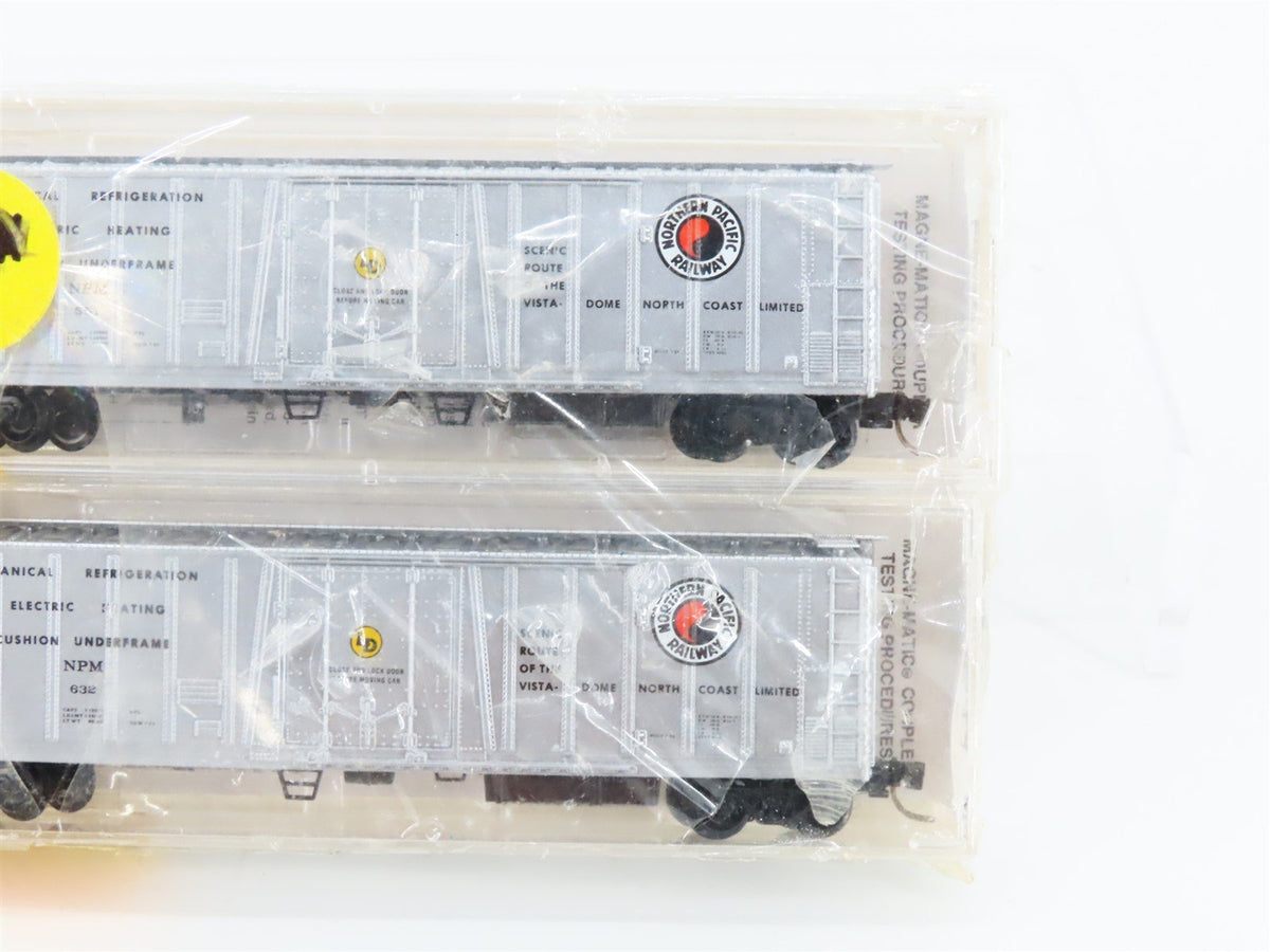 N Micro-Trains MTL 70052 NPM Northern Pacific Mechanical Reefers - Sealed 2-Pack