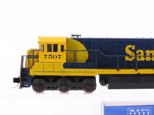 N Scale KATO 176-171 ATSF Santa Fe U30C Diesel Locomotive #7507