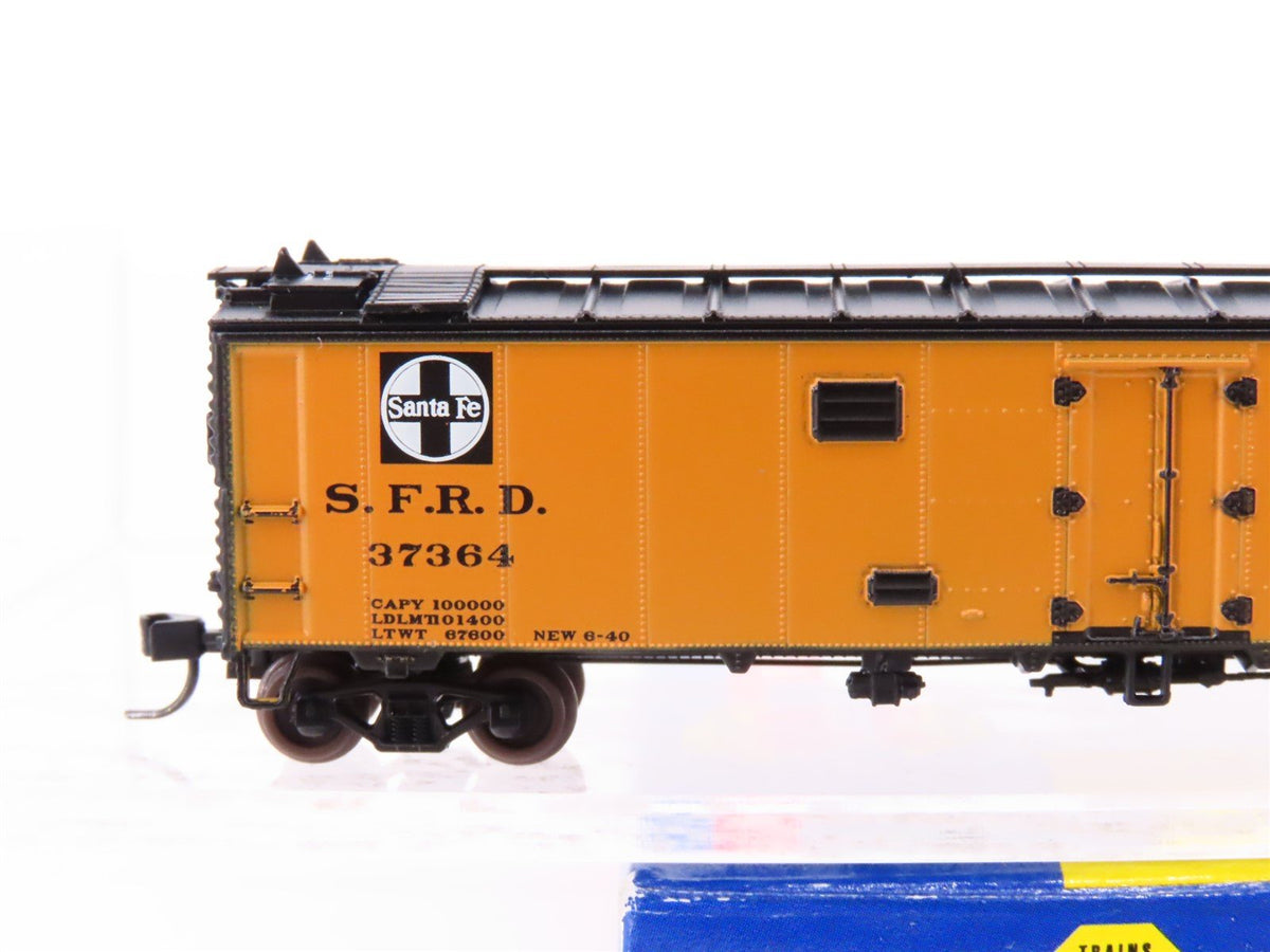 N Scale Athearn 11570 SFRD Santa Fe Railroad Chief 50&#39; Ice Bunker Reefer #37364