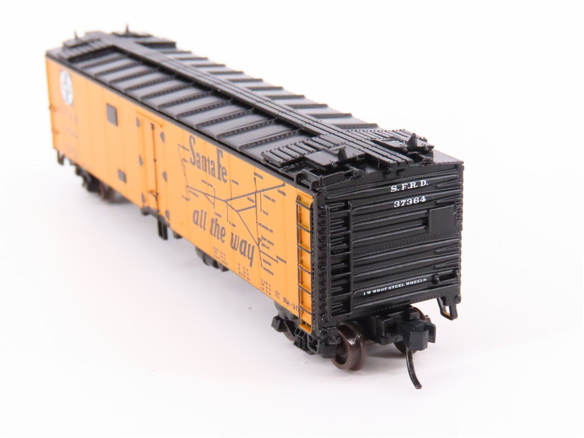 N Scale Athearn 11570 SFRD Santa Fe Railroad Chief 50&#39; Ice Bunker Reefer #37364