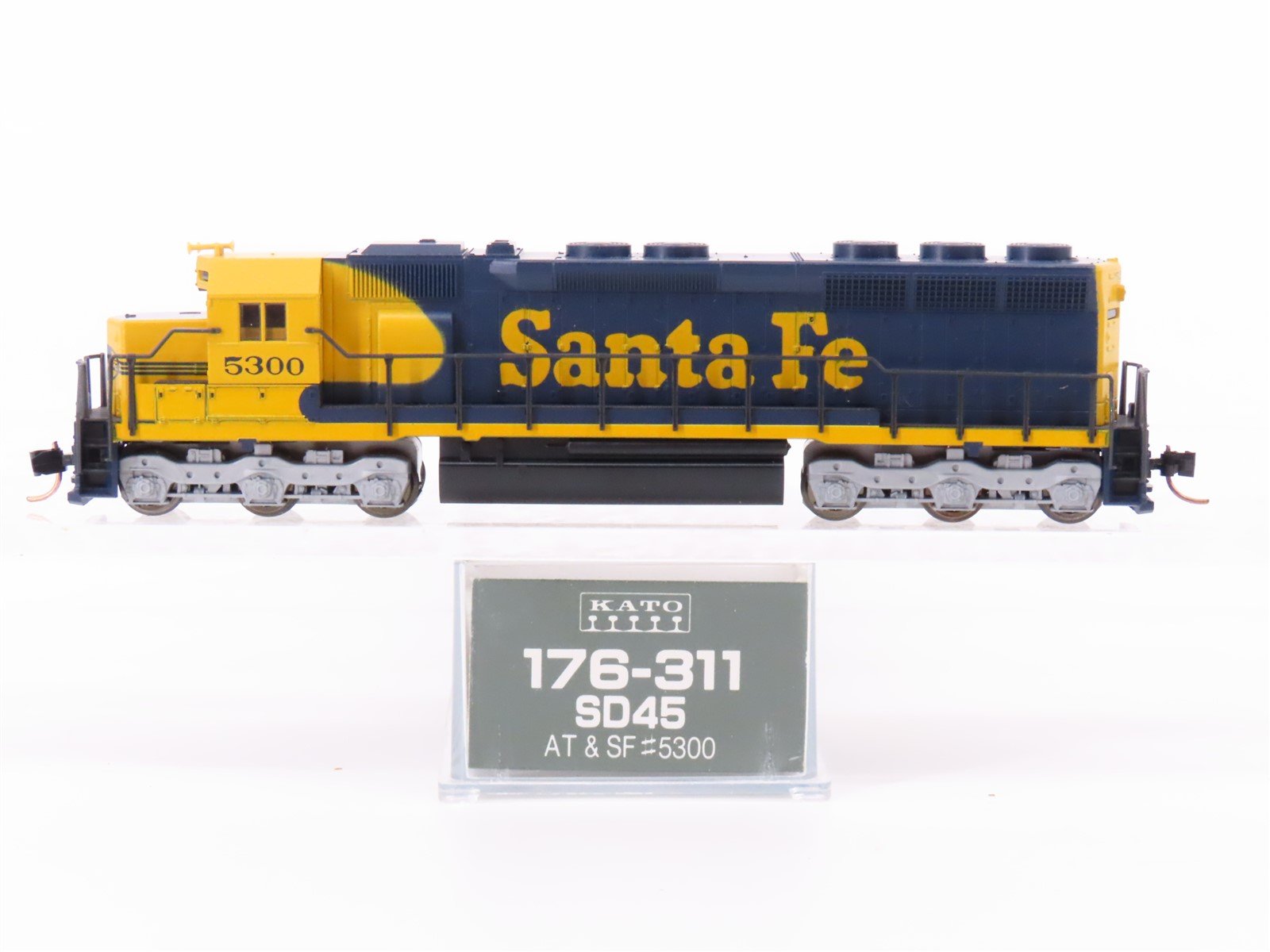 N Scale KATO 176-311 ATSF Santa Fe SD45 Diesel Locomotive #5300