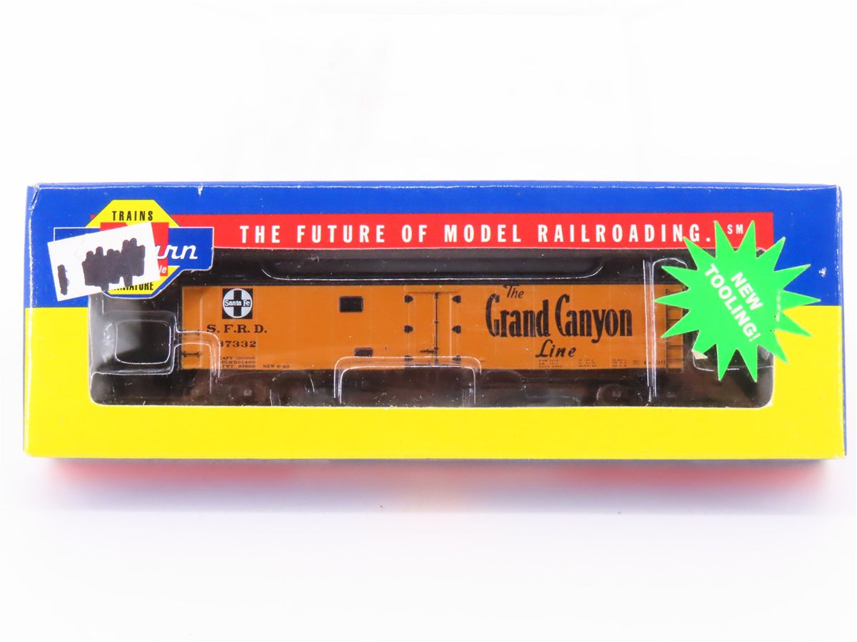 N Scale Athearn 11565 SFRD Santa Fe Railroad Grand Canyon 50&#39; Reefer #37332