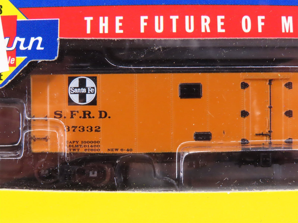 N Scale Athearn 11565 SFRD Santa Fe Railroad Grand Canyon 50&#39; Reefer #37332