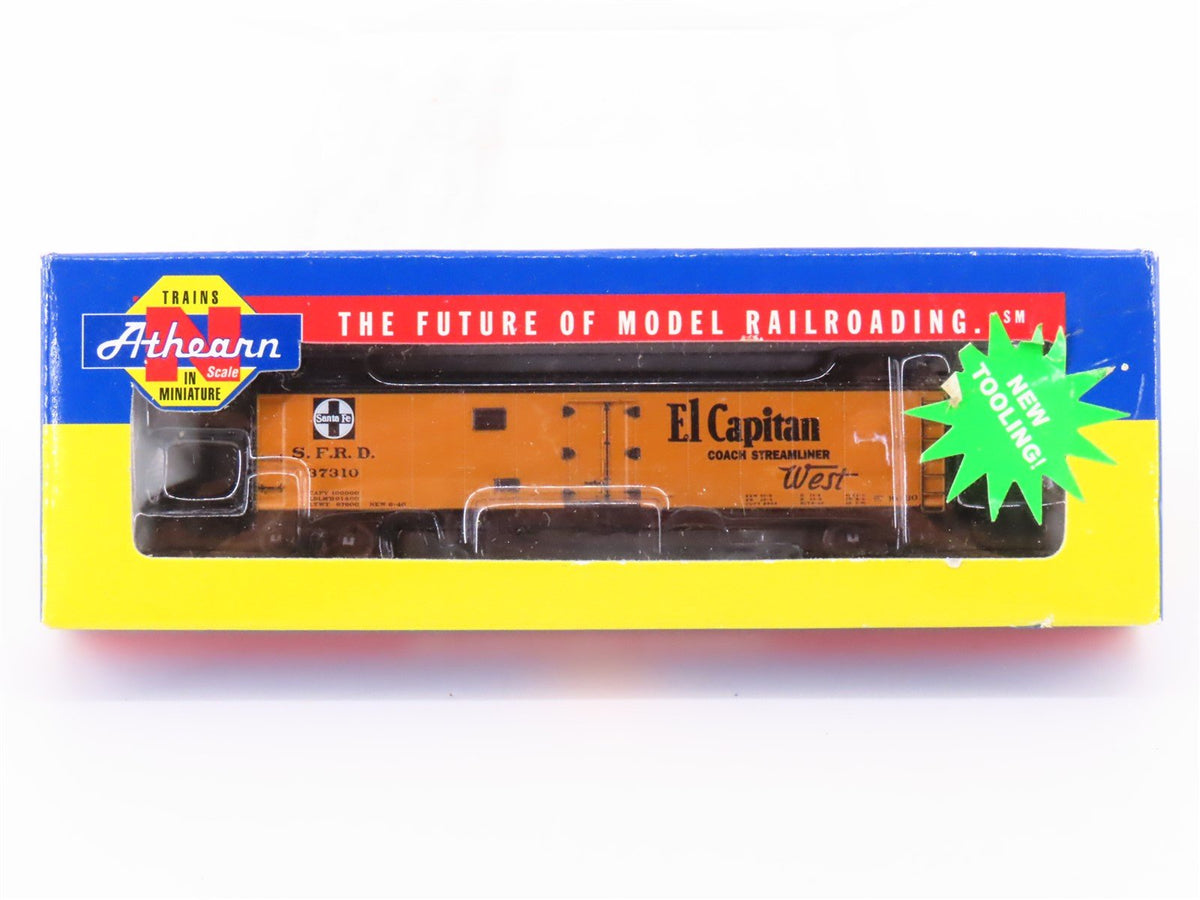 N Scale Athearn 11567 SFRD Santa Fe Railroad El Capitan 50&#39; Reefer #37310