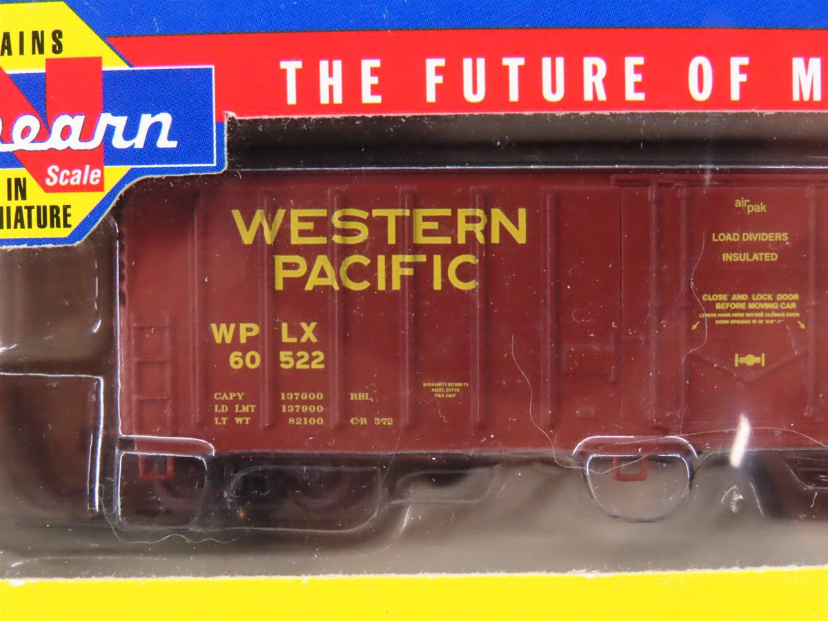 N Scale Athearn 10670 WPLX Western Pacific Railroad 50&#39; Box Car #60522