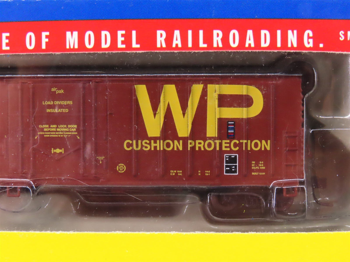 N Scale Athearn 10670 WPLX Western Pacific Railroad 50&#39; Box Car #60522