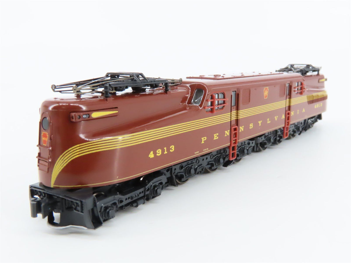 N Scale KATO 137-2003 PRR &quot;Tuscan Red 5-Stripe&quot; GG1 Electric #4913 - DCC Ready